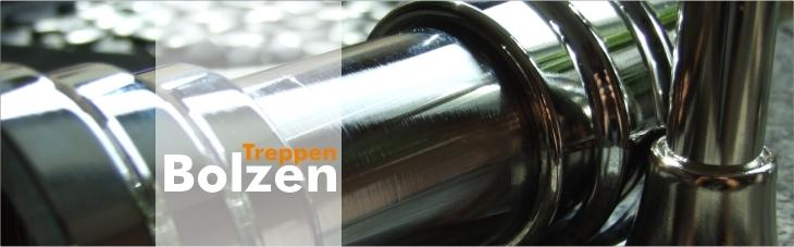 Treppenbolzen f&uuml;r Freitragende Bolzentreppen mit Zulassung. Treppenbolzen verbinden die geklebten Stufen. Treppenbolzen sind das Tragende Ba