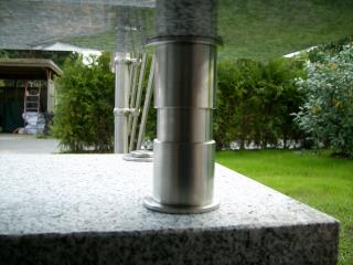 Treppenbolzen Außen V4A